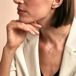 Histoire d'Or Pendentif Or Jaune Sebastian Oxyde De Zirconium* Pendentifs|Pendentifs