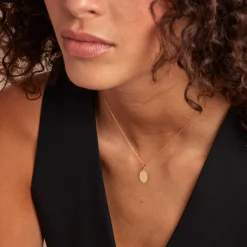 New Histoire d'Or Pendentif Ove Or Jaune