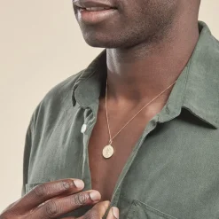 Histoire d'Or Pendentif Saint Christophe Or Jaune* Bijoux Personnalisés|Pendentifs