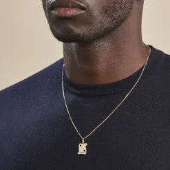 Histoire d'Or Pendentif Sirona Parchemin Message Or Jaune* Bijoux Personnalisés|Pendentifs