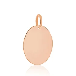 New Histoire d'Or Pendentif Sirona Pastille Gravable Or Rose