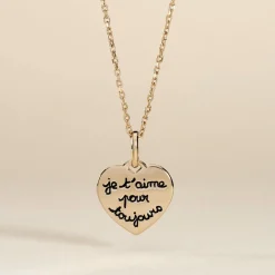 Best Histoire d'Or Pendentif Stephie Plaqué Or Jaune