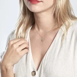 Best Histoire d'Or Pendentif Stephie Plaqué Or Jaune