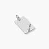 Online Histoire d'Or Pendentif Tao Argent Blanc