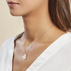 Histoire d'Or Pendentif Thea Argent Blanc* Bijoux Personnalisés|Pendentifs
