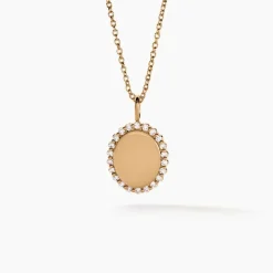 Histoire d'Or Pendentif Tissem Plaqué Or Doré Oxyde De Zirconium* Pendentifs|Pendentifs