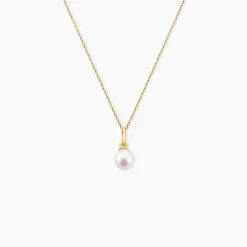 Histoire d'Or Pendentif Yoela Or Jaune Perle De Culture* Pendentifs|Pendentifs