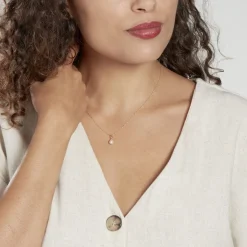 Histoire d'Or Pendentif Yoela Or Jaune Perle De Culture* Pendentifs|Pendentifs