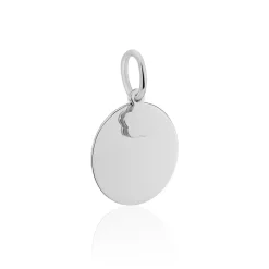 Histoire d'Or Pendentif Zodiaque Rond Argent Blanc* Bijoux Personnalisés|Pendentifs