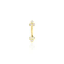 Histoire d'Or Piercing Brigid Or Jaune Oxyde De Zirconium* Piercings|Autres Bijoux