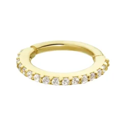 Histoire d'Or Piercing D'oreille Or Jaune Amaranthe Oxydes De Zirconium* Piercings|Autres Bijoux