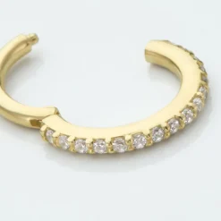 Histoire d'Or Piercing D'oreille Or Jaune Amaranthe Oxydes De Zirconium* Piercings|Autres Bijoux