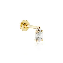 Online Histoire d'Or Piercing D'oreille Or Jaune Artemia Oxyde De Zirconium
