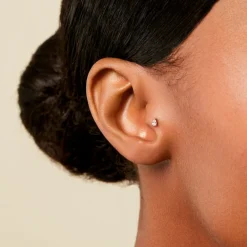 Histoire d'Or Piercing Dulcy Argent Blanc Oxyde De Zirconium