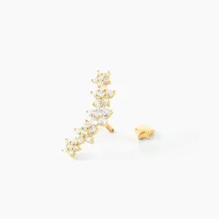 Clearance Histoire d'Or Piercing Federigo Or Jaune Oxyde De Zirconium