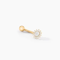 Histoire d'Or Piercing Llyr Or Jaune Oxyde De Zirconium* Piercings|Autres Bijoux