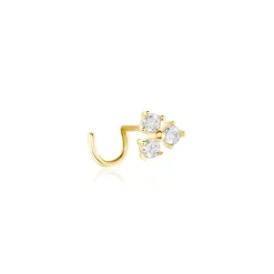 Clearance Histoire d'Or Piercing Macey Or Jaune Oxyde De Zirconium