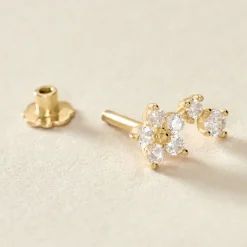 Histoire d'Or Piercing Margarid Or Jaune Oxyde De Zirconium* Piercings|Autres Bijoux