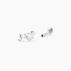 Sale Histoire d'Or Piercing Odyle Argent Blanc Oxyde De Zirconium
