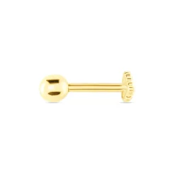 Discount Histoire d'Or Piercing Oya Or Jaune Oxyde De Zirconium