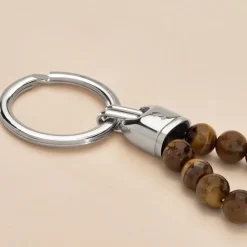 JOURDAN Porte Clefs Acier Gris* Autres Bijoux