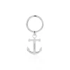 Discount Histoire d'Or Porte Clefs Pamelia Acier Blanc