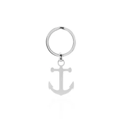 Discount Histoire d'Or Porte Clefs Pamelia Acier Blanc