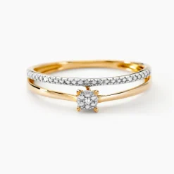 Histoire d'Or Solitaire Accompagne Marjani Or Jaune Diamant* Bagues|Bagues Avec Pierre