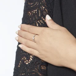 Histoire d'Or Solitaire  Natalia Platine Blanc Diamant* Bagues|Bagues Avec Pierre